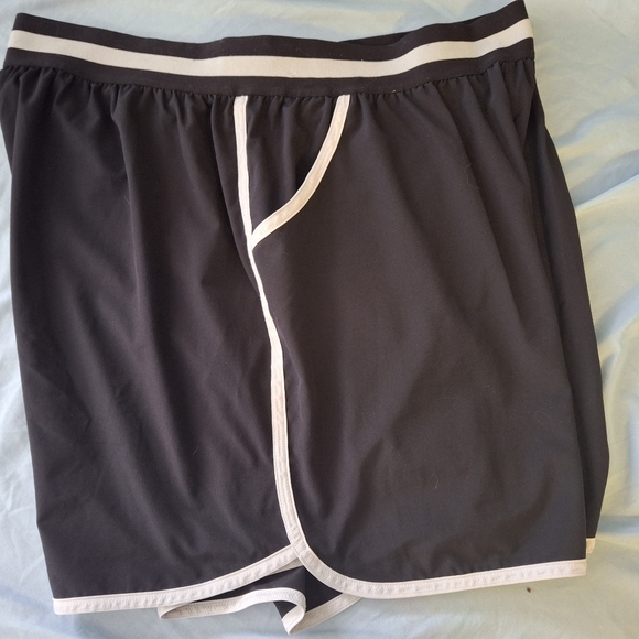 Women's Black Athletic Shorts - Picture 5 of 5